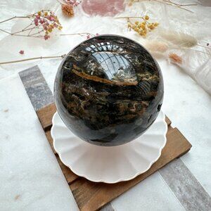Gorgeous Ocean Jasper Sphere